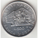 1993 - Lire 500 Centenario Fondazione Banca D'Italia 